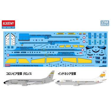 Academy 12639 1/144 Boeing 737
